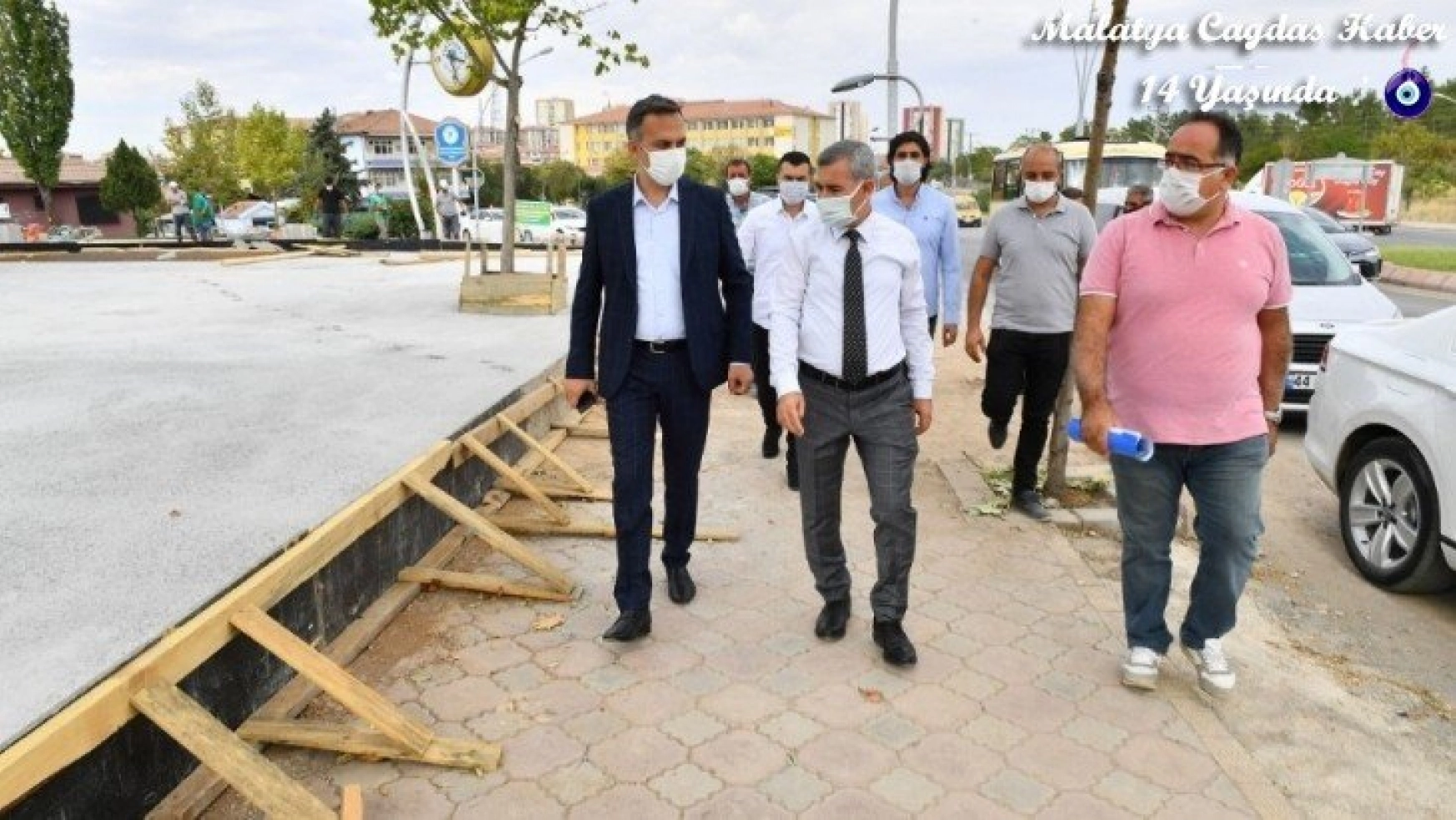 Başkan Çınar, Yeşiltepe'de çalışmaları inceledi
