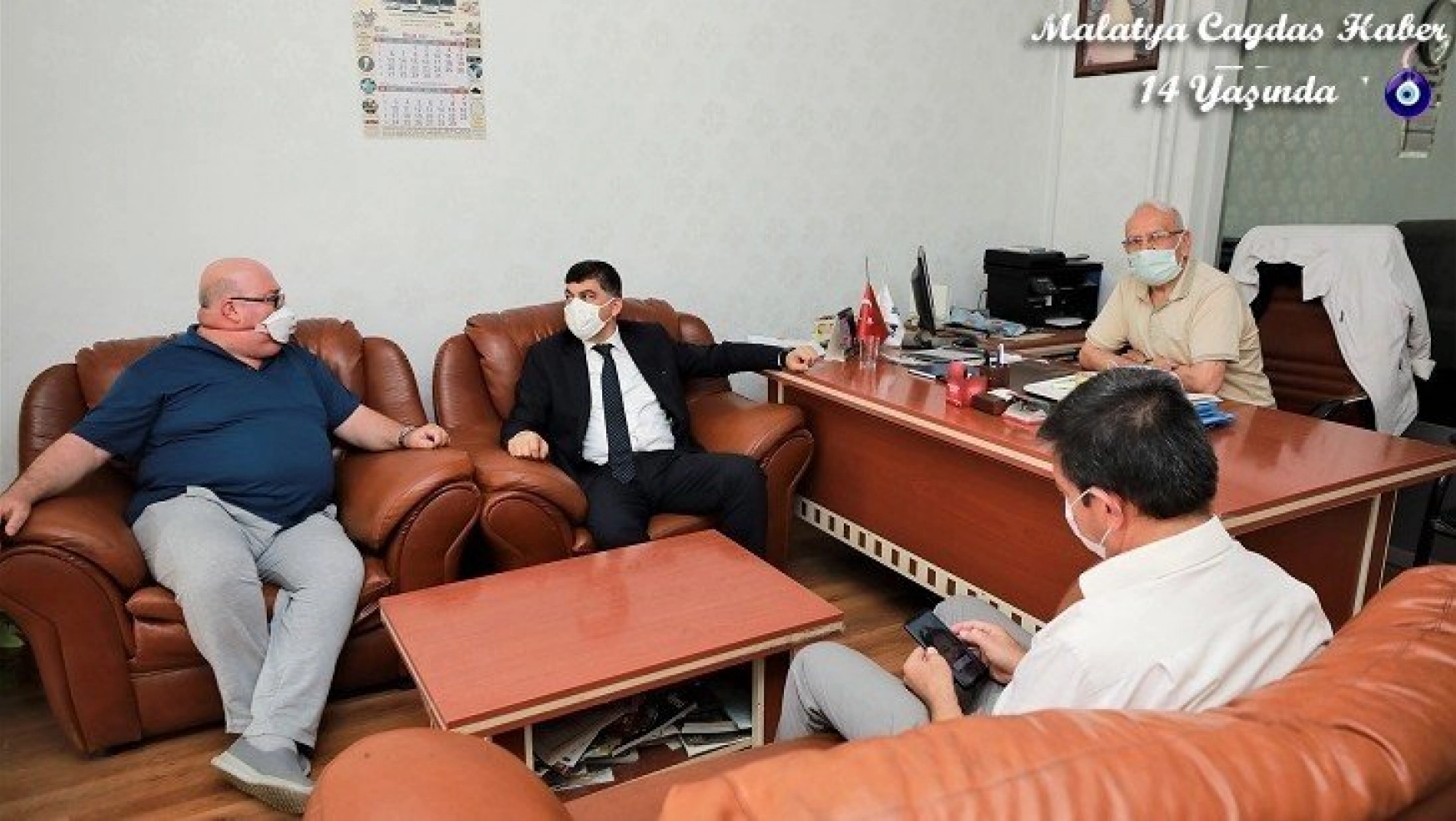 Başkan Fadıllıoğlu, 4 Mahalleyi Muhtarını Ziyaret Etti