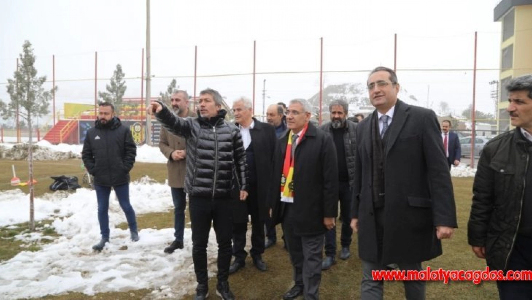 Başkan Güder Yeni Malatyaspor'a moral ziyaretinde bulundu
