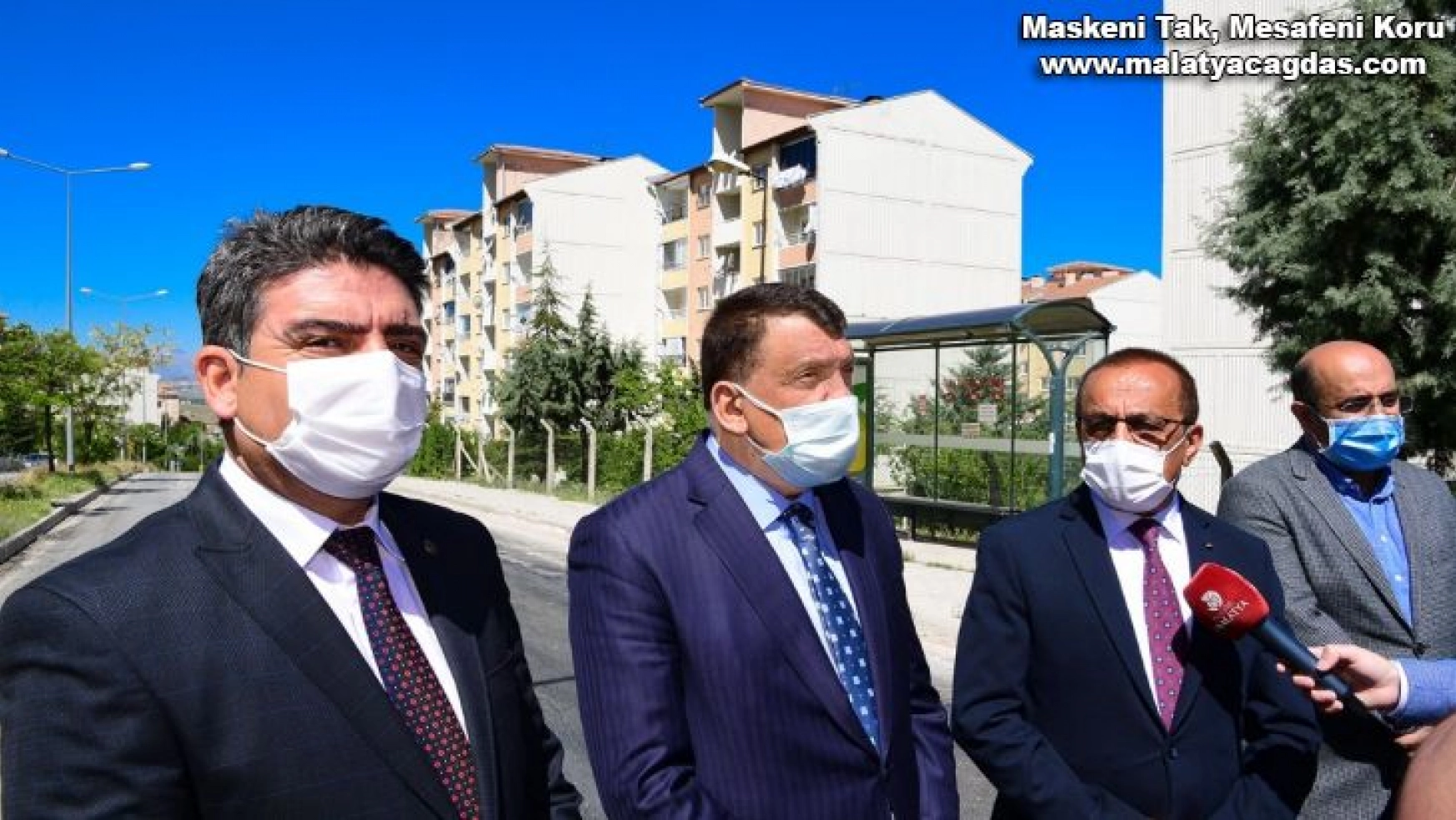 Başkan Gürkan, asfalt çalışmalarını inceledi