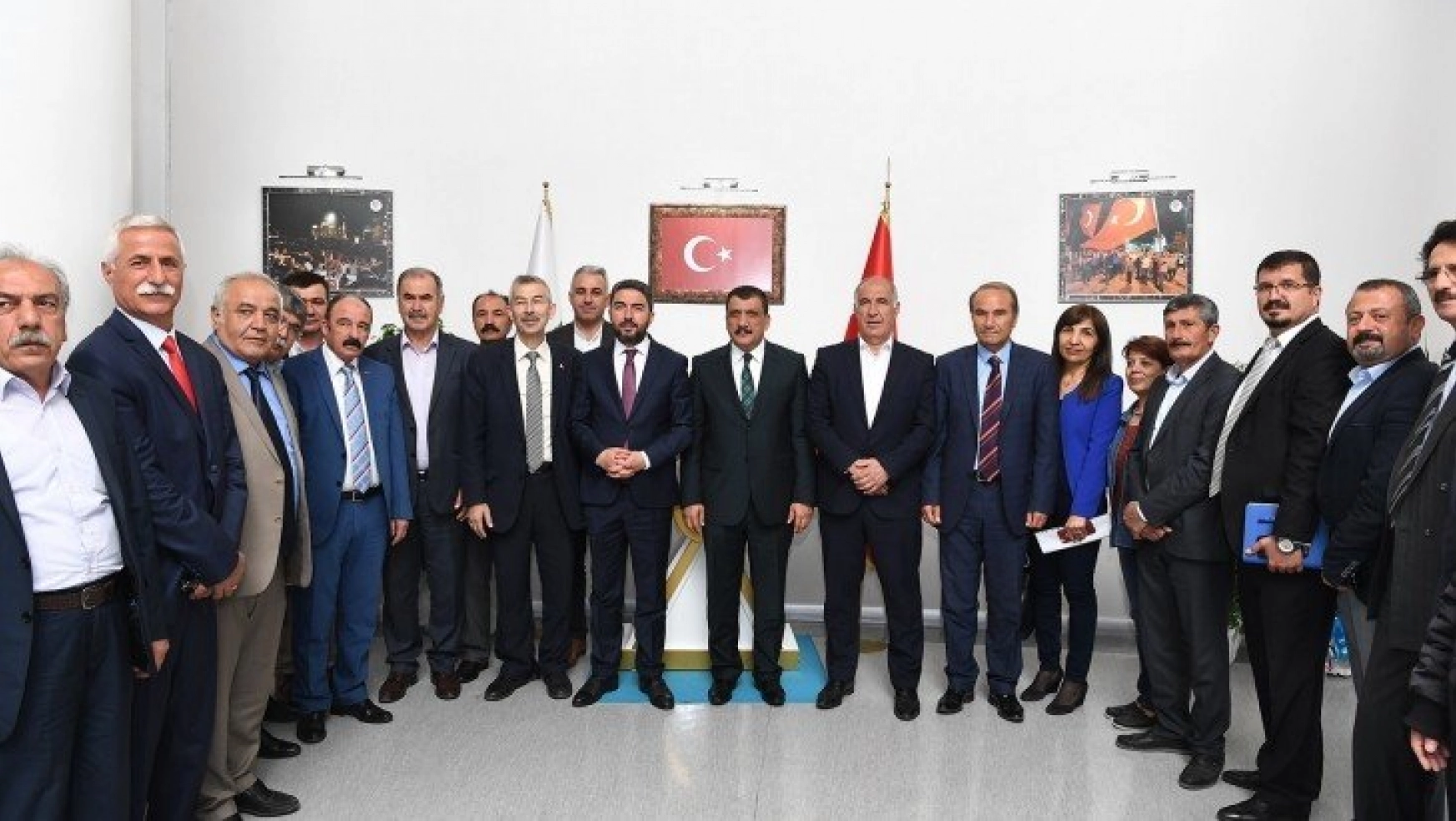 Başkan Gürkan, CHP Heyetini kabul etti