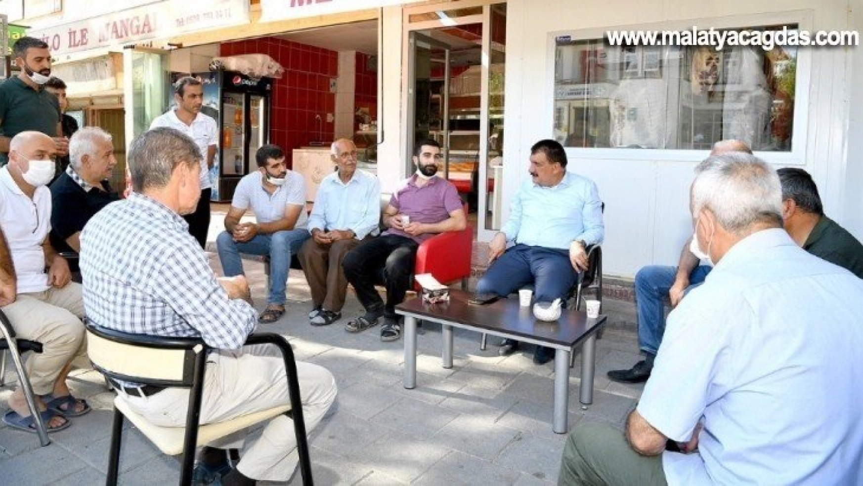 Başkan Gürkan, Dilek Mahallesi'nde inceleme yaptı