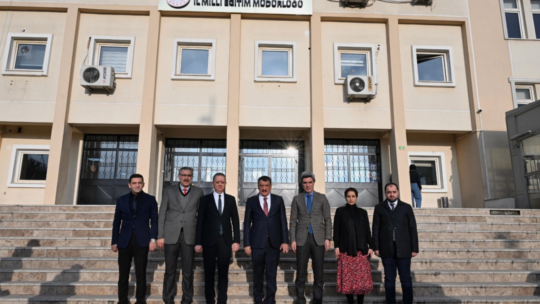 Başkan Gürkan İl Milli Eğitim Müdürü Bakır'a Hayırlı Olsun Ziyaretinde Bulundu