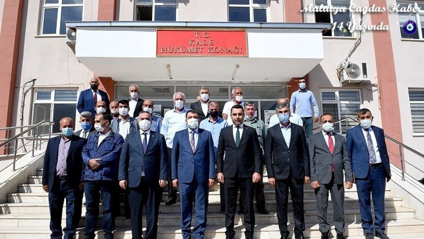 Başkan Gürkan, Kale Kaymakamı'nı Ziyaret Etti