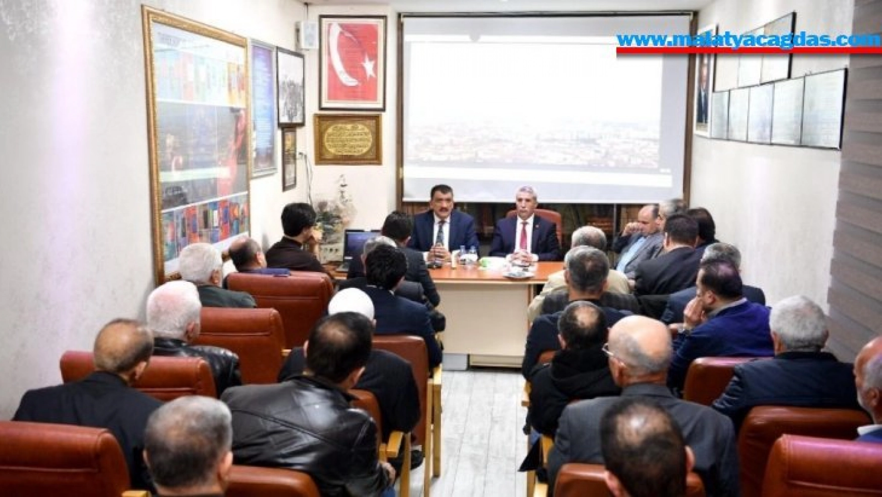 Başkan Gürkan, Ocakbaşı Sohbetlerine katıldı