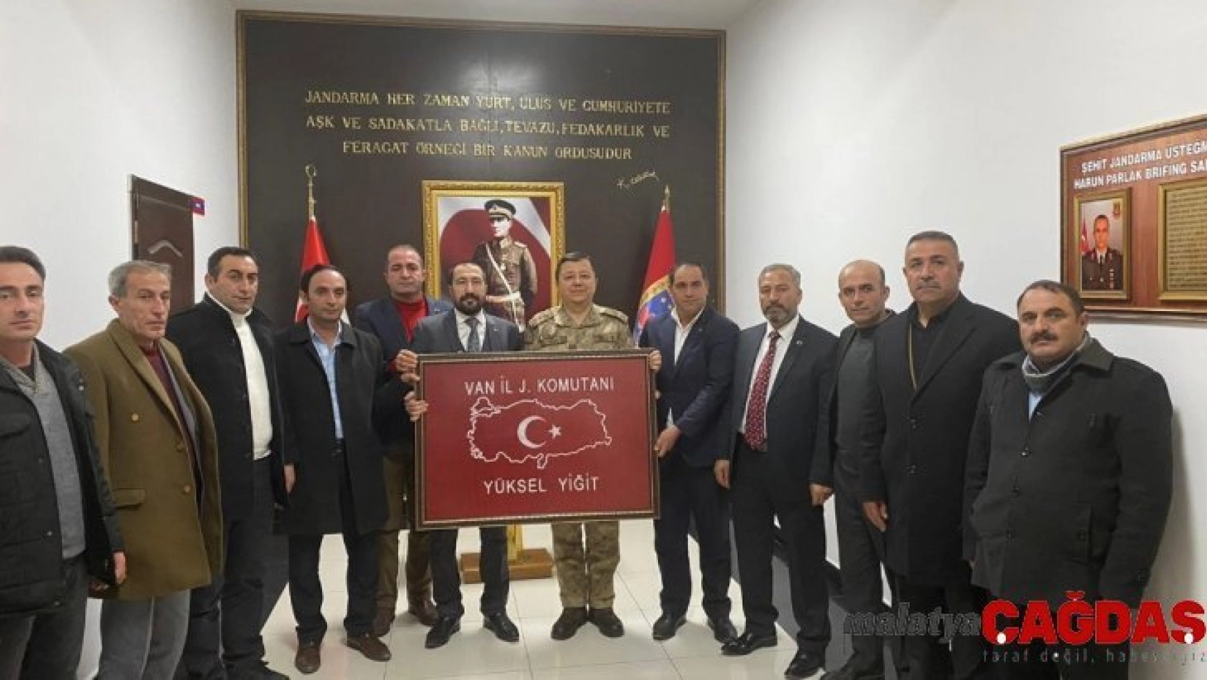 Başkan Kahraman'dan İl Jandarma Komutanı Tuğgeneral Yiğit'e ziyaret