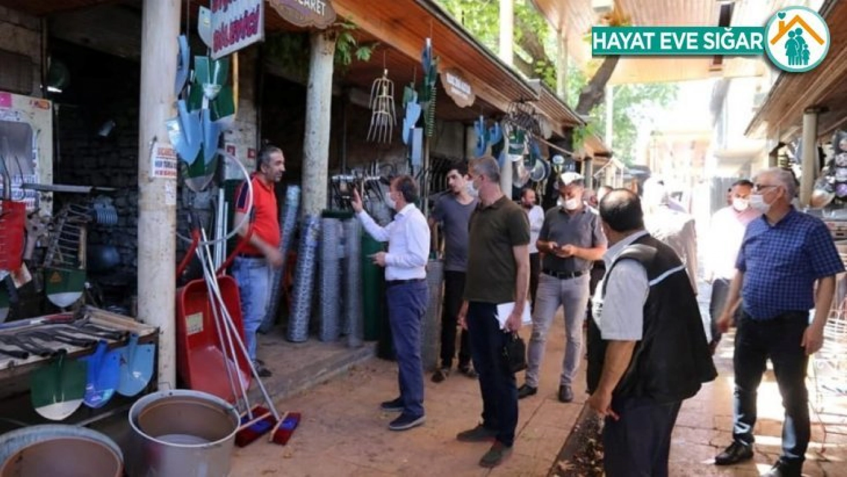 Başkan Kılınç, oturakçı pazarı esnafıyla bir araya geldi