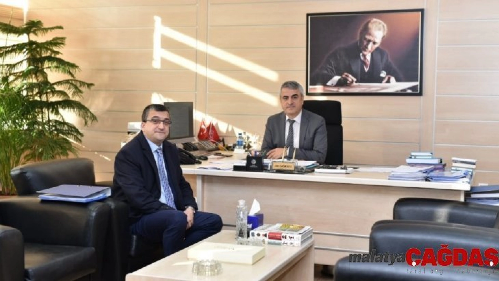Başkan Öz, Çan için Ankara'da önemli temaslarda bulundu