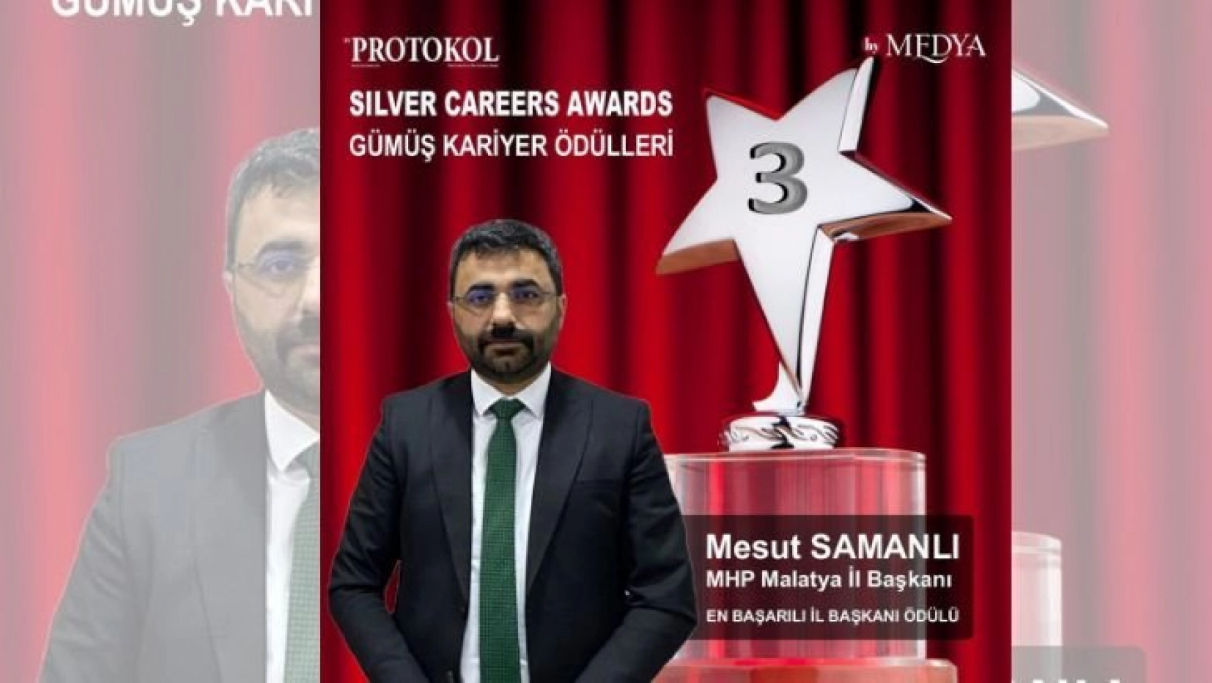 Başkan Samanlı Türkiye'nin En Başarılı İl Başkanı Seçildi