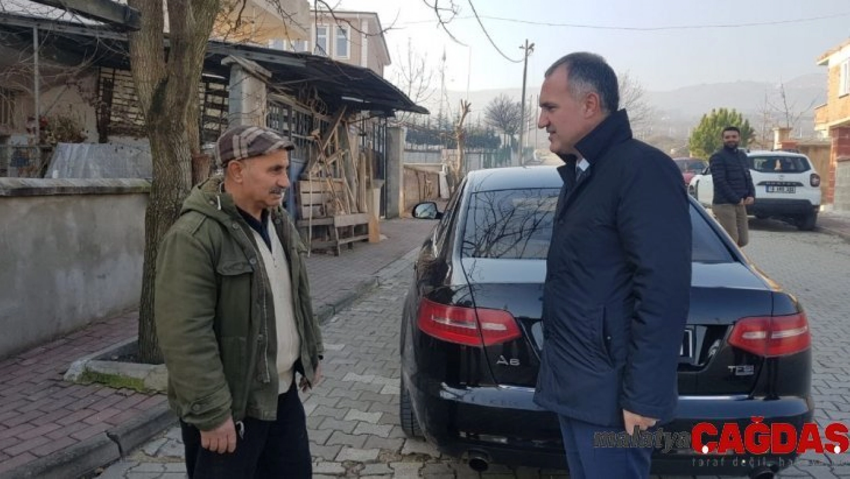 Başkan Taban'dan mahalleyi temizleyen gönüllü vatandaşa ziyaret