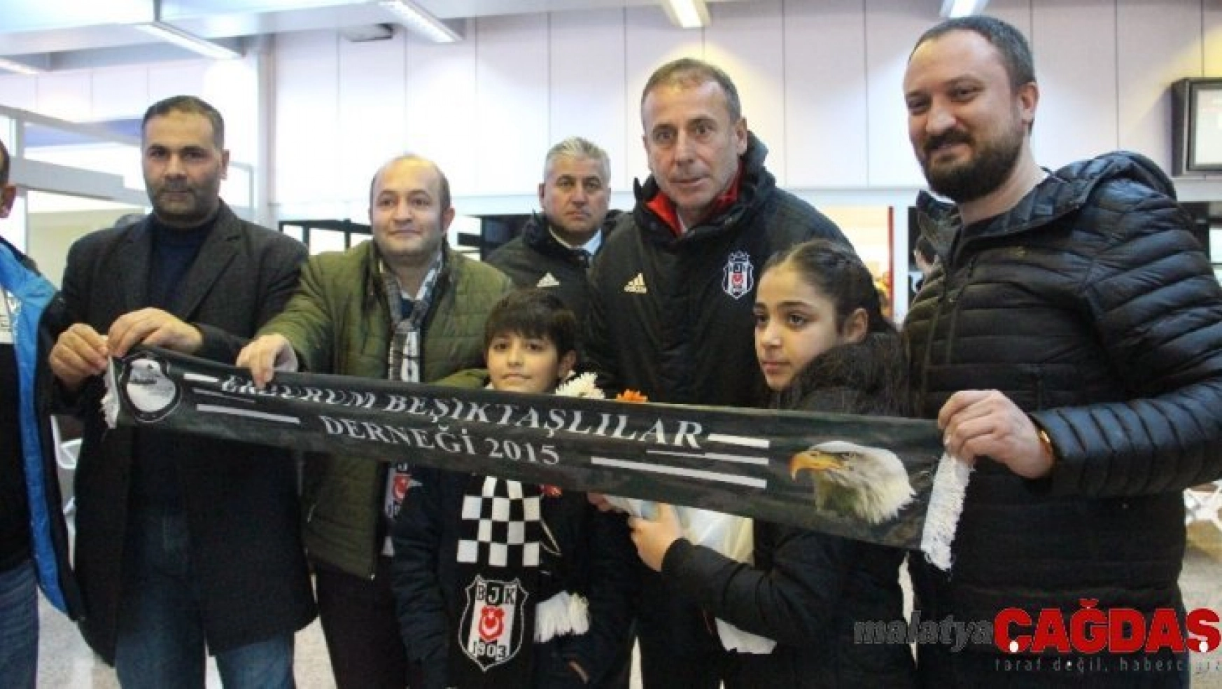 Beşiktaş, kupa maçı için Erzurum'a geldi