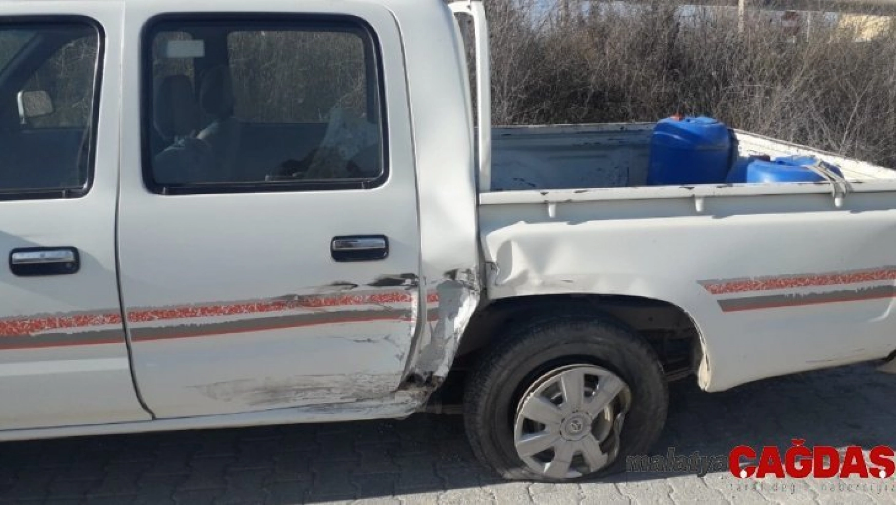 Bilecik'te yaşanan trafik kazasında 1 kişi yaralandı