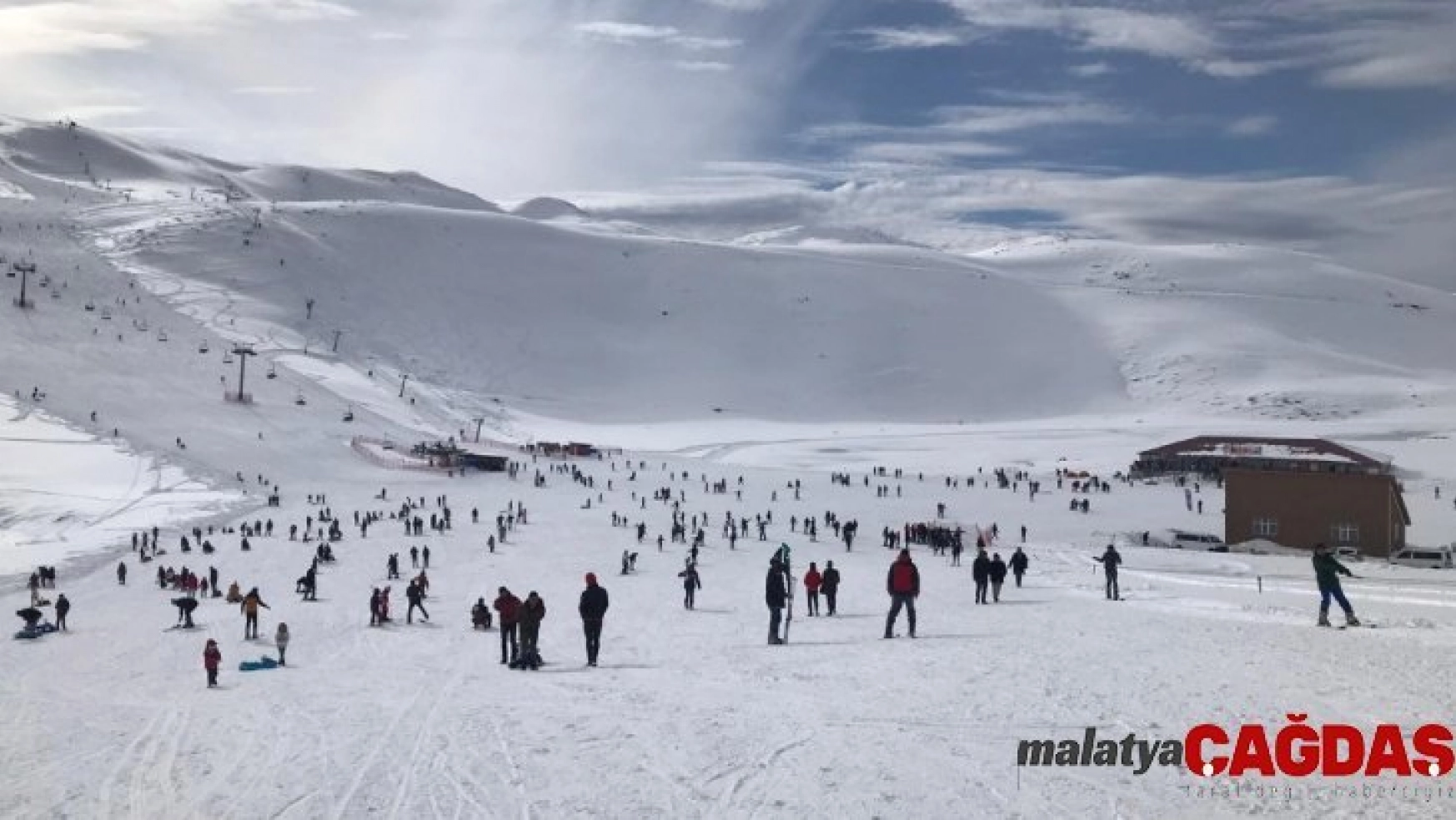 Bingöl'de kayak merkezi yoğun ilgi görüyor
