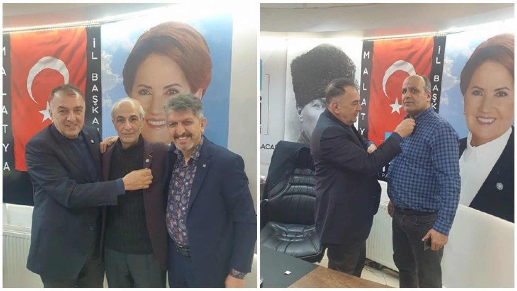 Binlerce Malatyaspor Taraftarı Olan 2 Başkan İYİ Parti'ye Üye Oldu