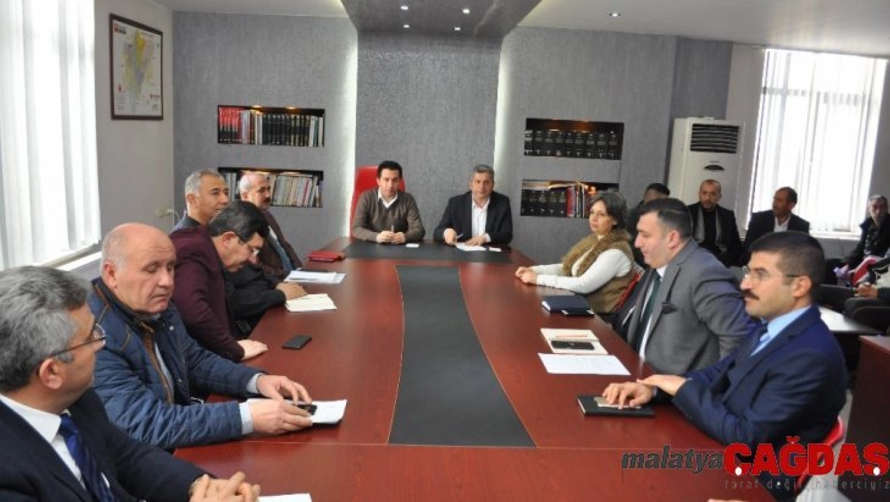 Bünyan'da Ocak Ayı Muhtarlar Toplantısı yapıldı