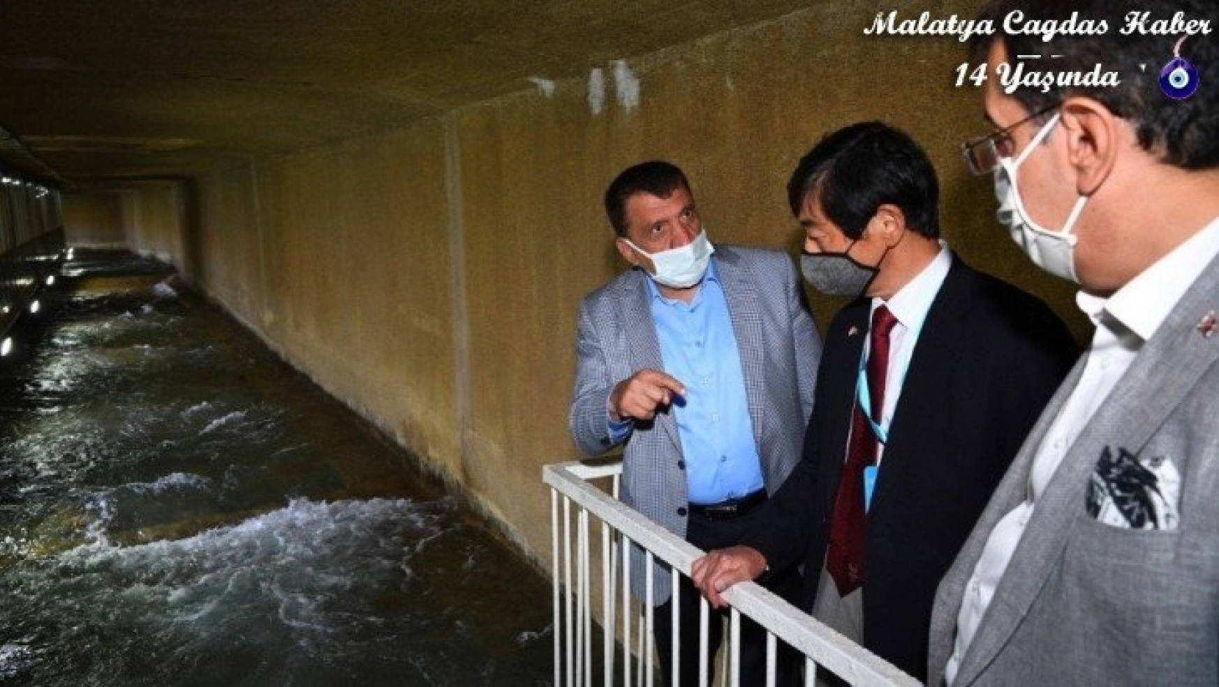 Büyükelçisi Miyajima, ilçme suyunun çıktığı tesisi gezdi
