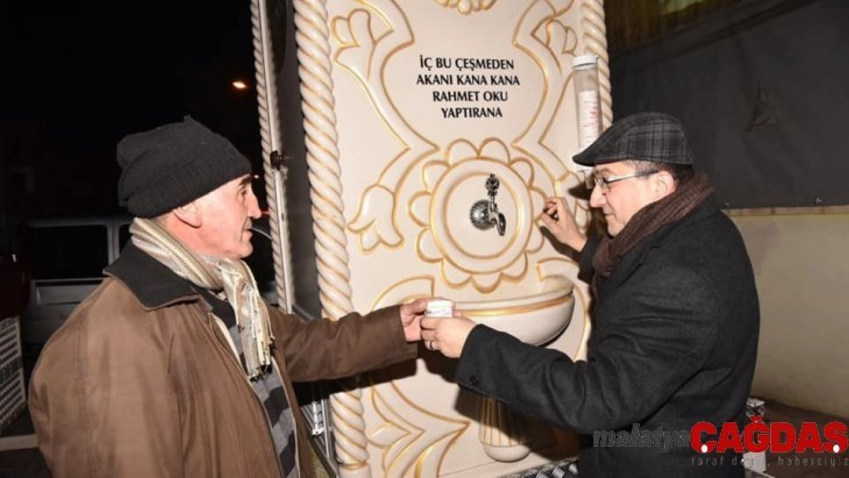 Çan Belediye Başkanı Öz'den pazar esnafına çorba ikramı