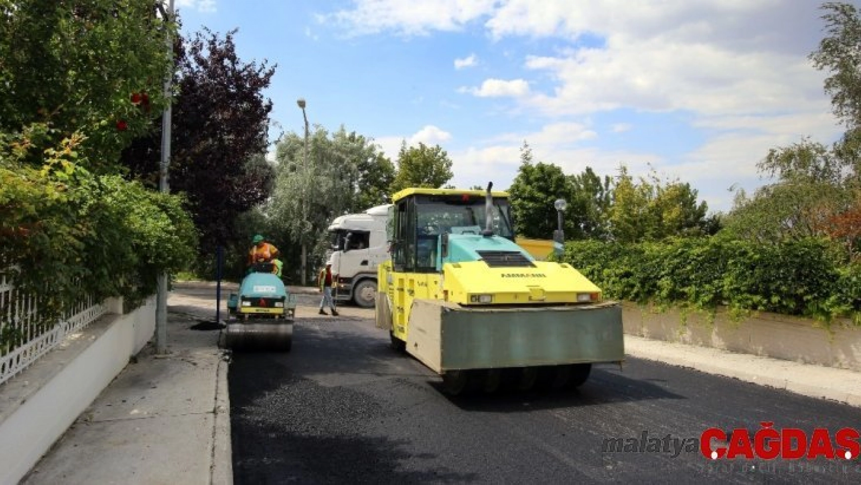 Çankaya Belediyesi asfalt çalışmalarını sürdürüyor