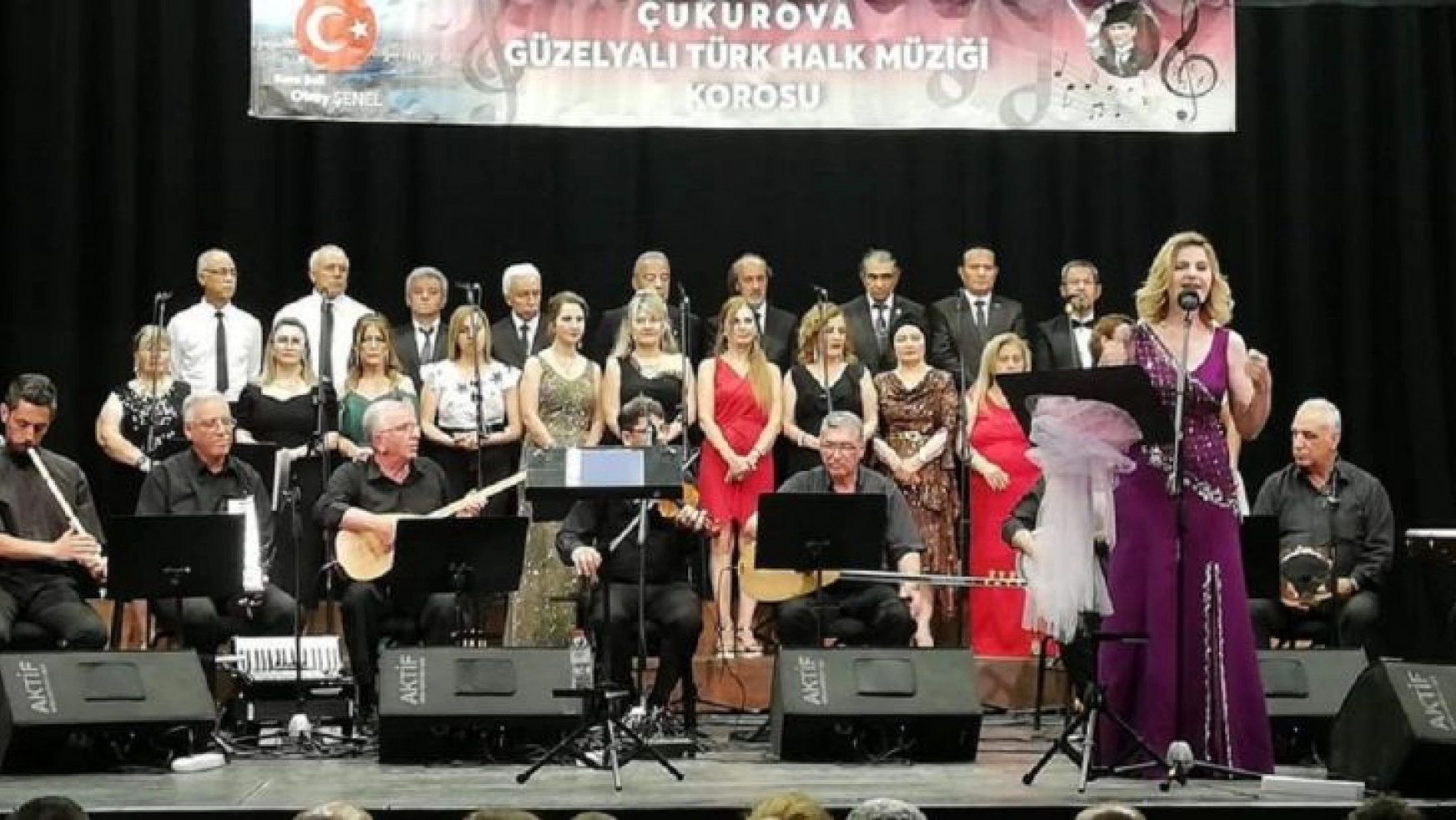 Çukurova Güzelyalı THM Korosu'ndan konser