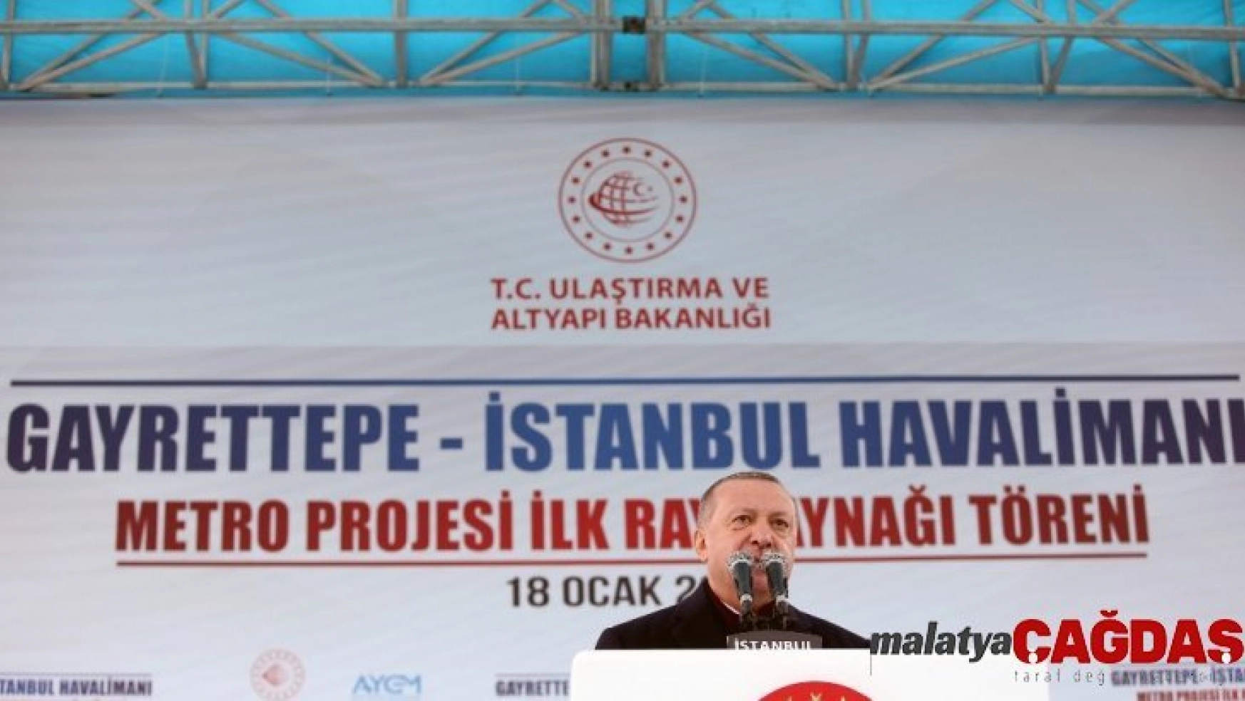 Cumhurbaşkanı Erdoğan: 'Havalimanı Gayrettepe arasında ulaşım 35 dakikada sağlanacak'