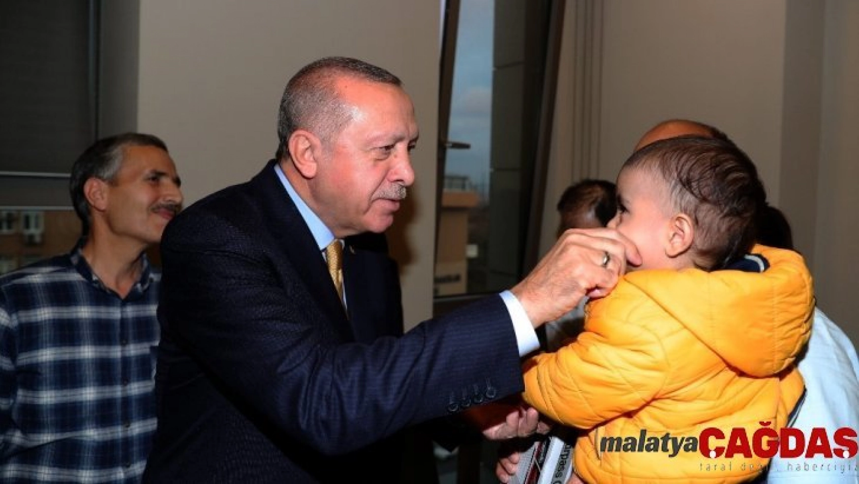 Cumhurbaşkanı Erdoğan, hasta ziyaretlerinde bulundu