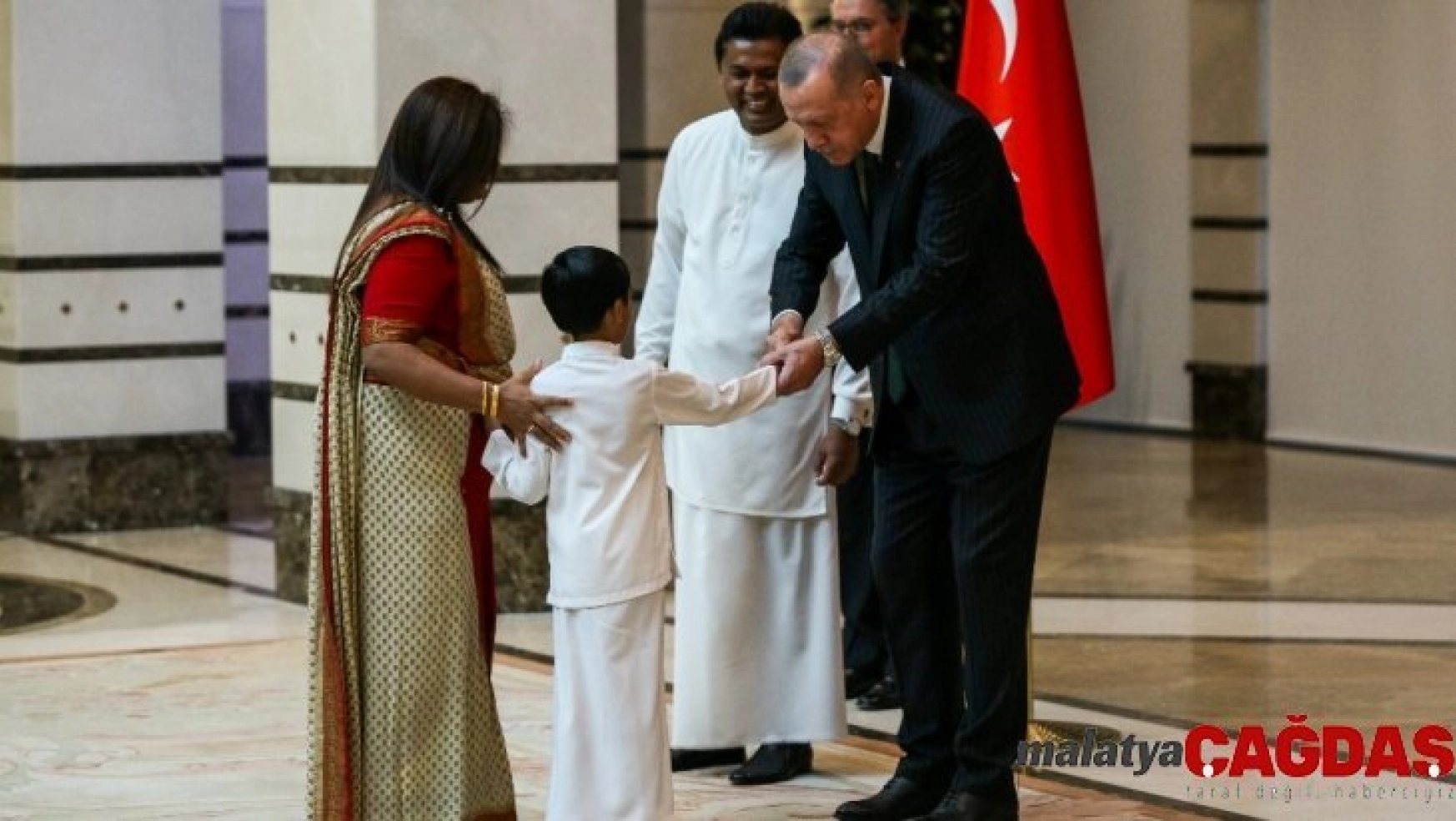Cumhurbaşkanı Erdoğan, Sri Lanka Büyükelçisini kabul etti