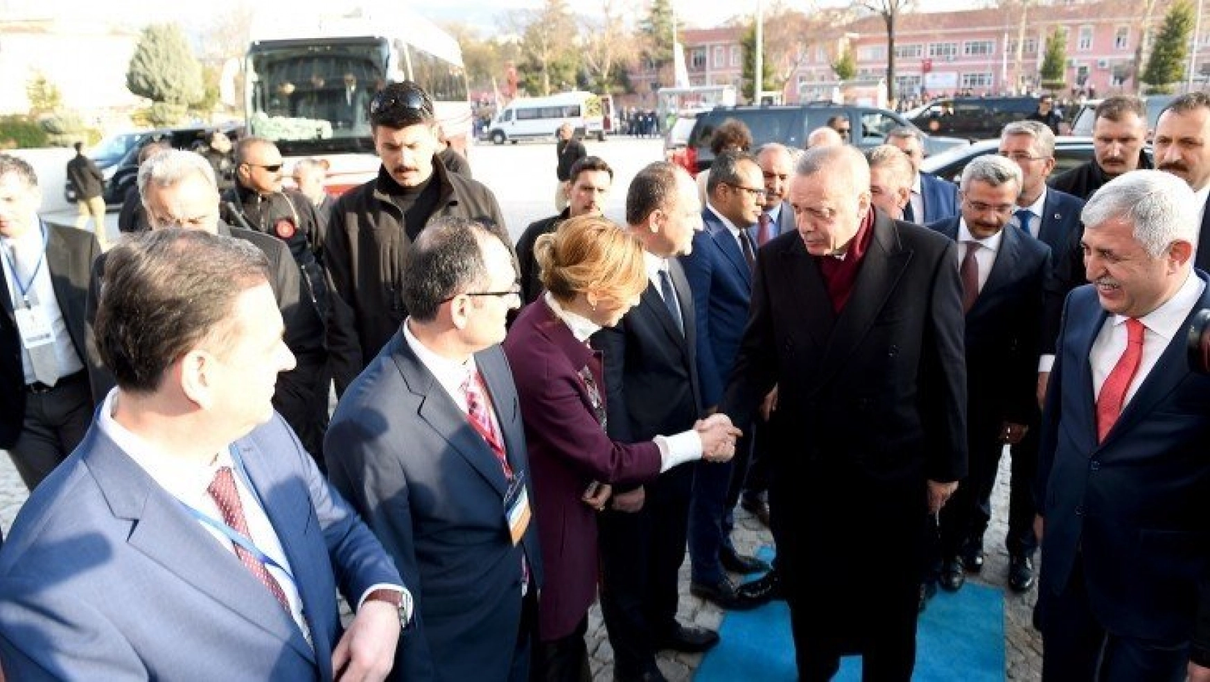 Cumhurbaşkanı Erdoğan Büyükşehir Belediyesine Ziyaret