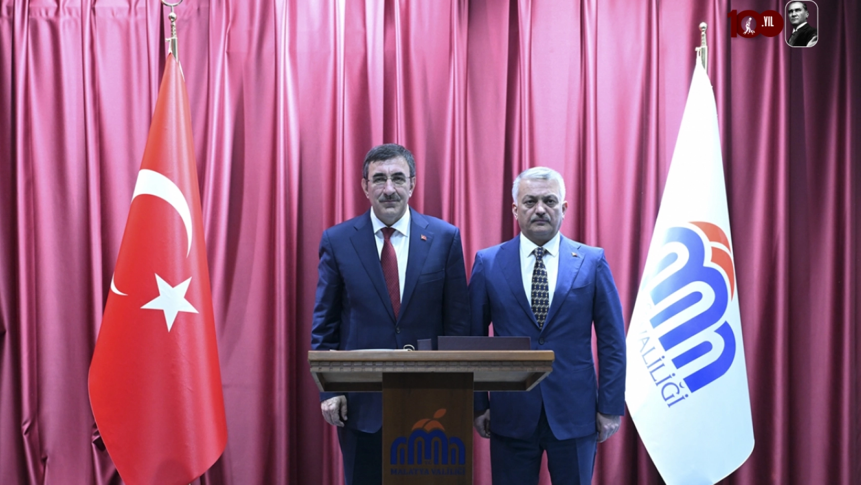 Cumhurbaşkanı Yardımcısı Cevdet Yılmaz, Malatya Valiliğini ziyaret etti