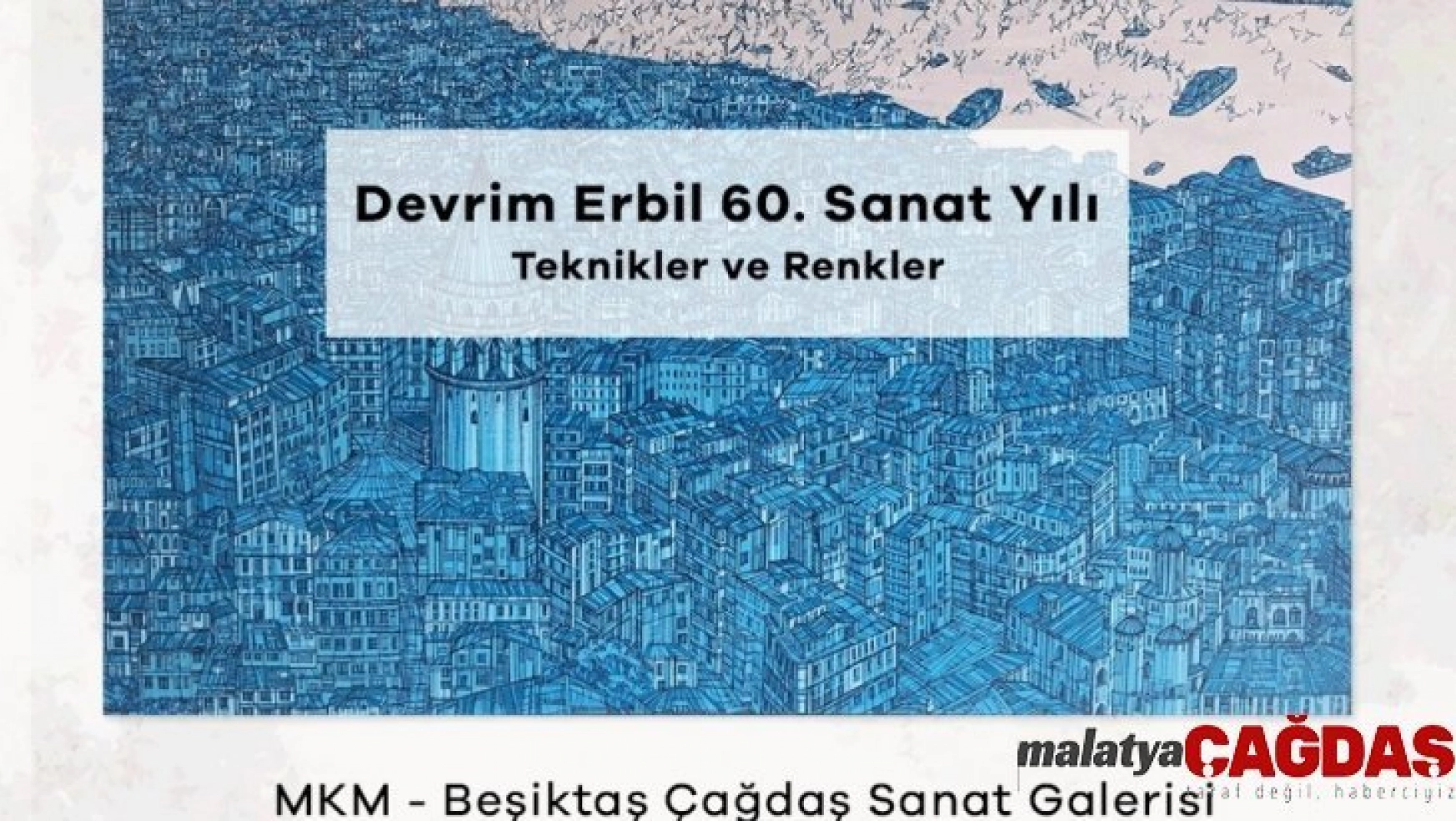 Devrim Erbil'in 60. yıl sanat sergisi Beşiktaş Çağdaş Sanat Galerisinde açılacak
