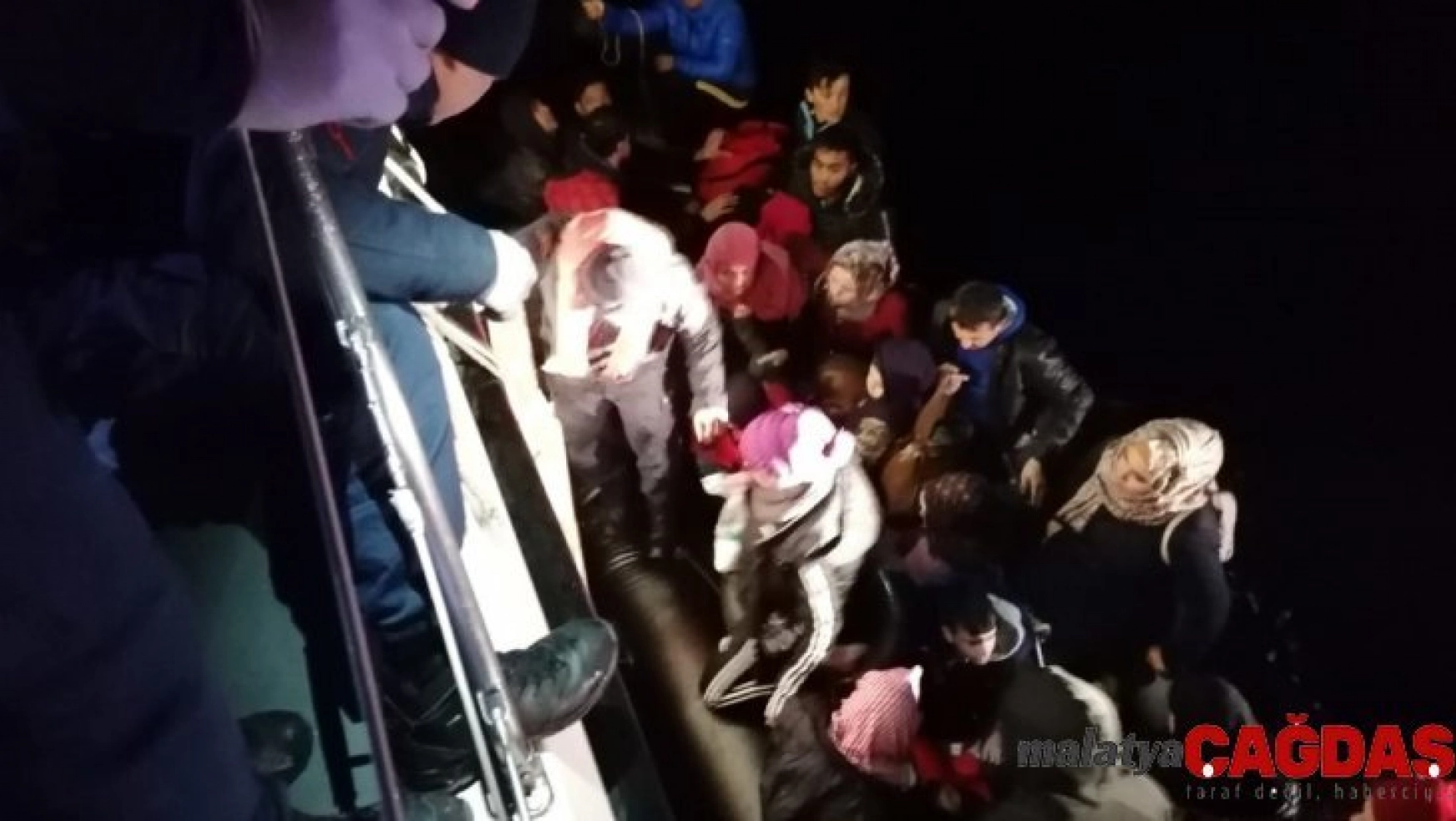 Didim'de 92 düzensiz göçmen yakalandı