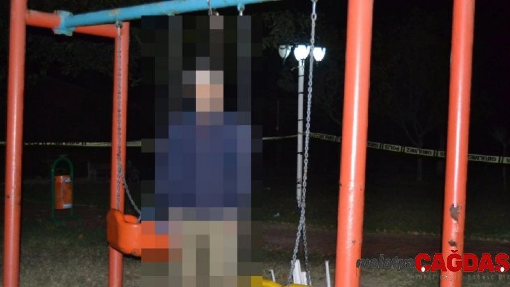 Didim'de çocuk parkında ceset bulundu