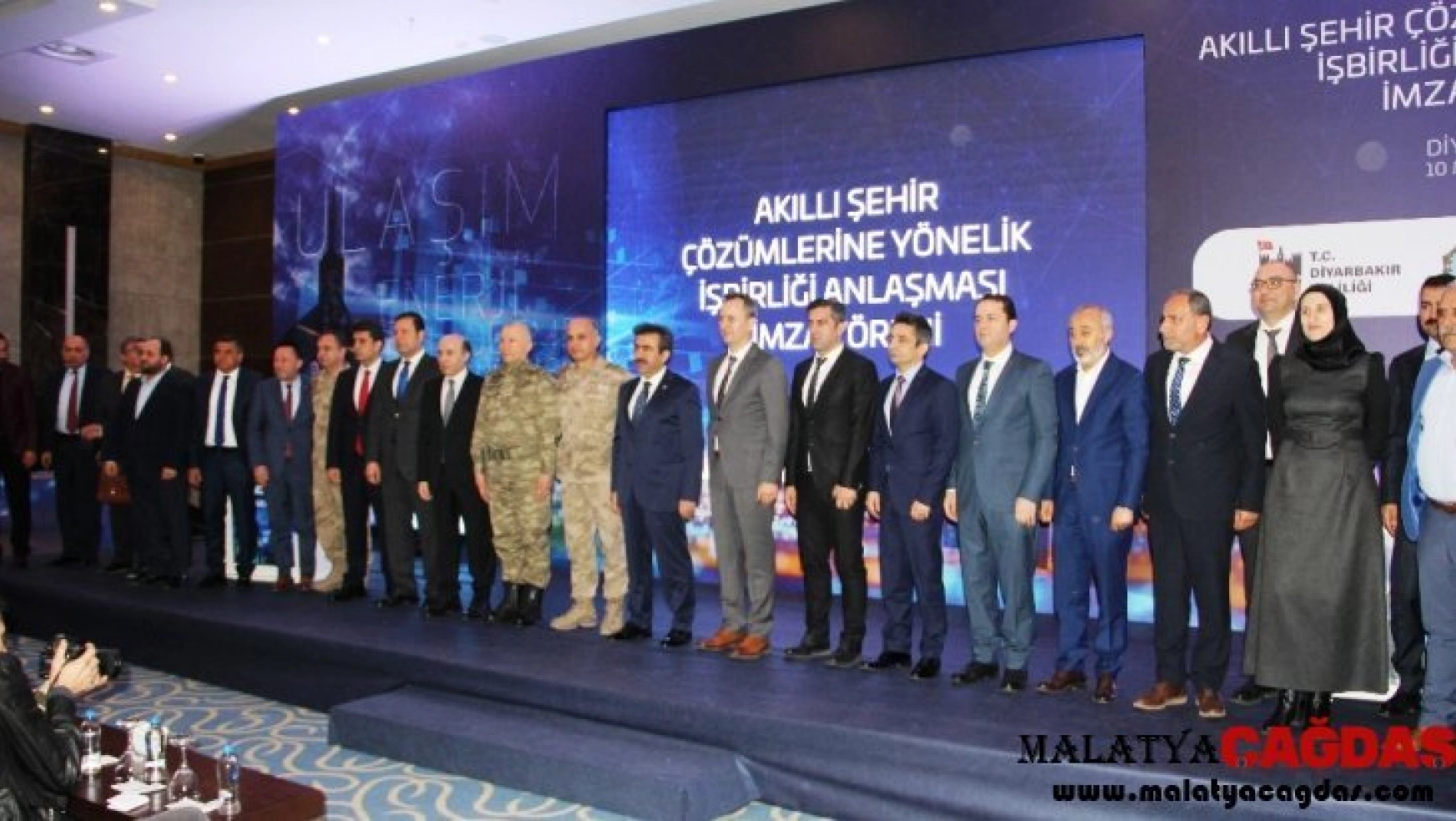 Diyarbakır'da 'akıllı şehir çözümlerine yönelik iş birliği anlaşması' imzalandı