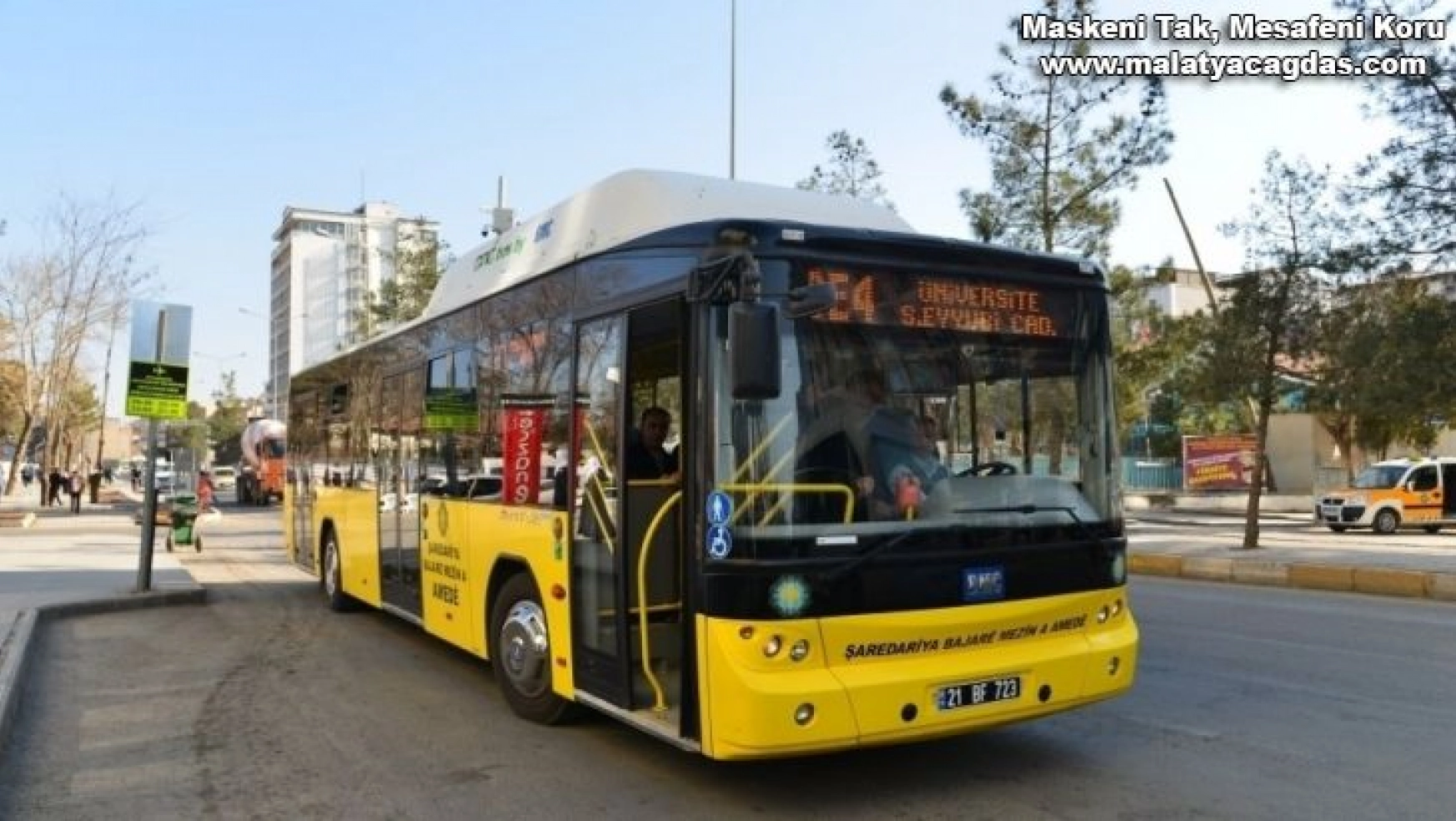 Diyarbakır'da 15 Temmuz'da toplu taşıma ücretsiz