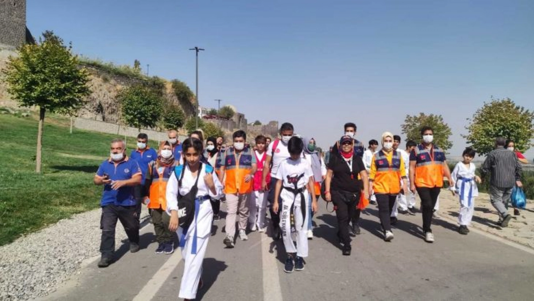 Diyarbakır'da 3-4 Ekim Dünya Yürüyüş Günü etkinliği düzenlendi