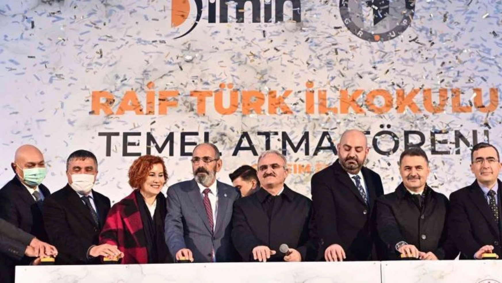 Diyarbakır'da iş adamı tarafından yaptırılan 32 derslikli ilkokulun temeli atıldı
