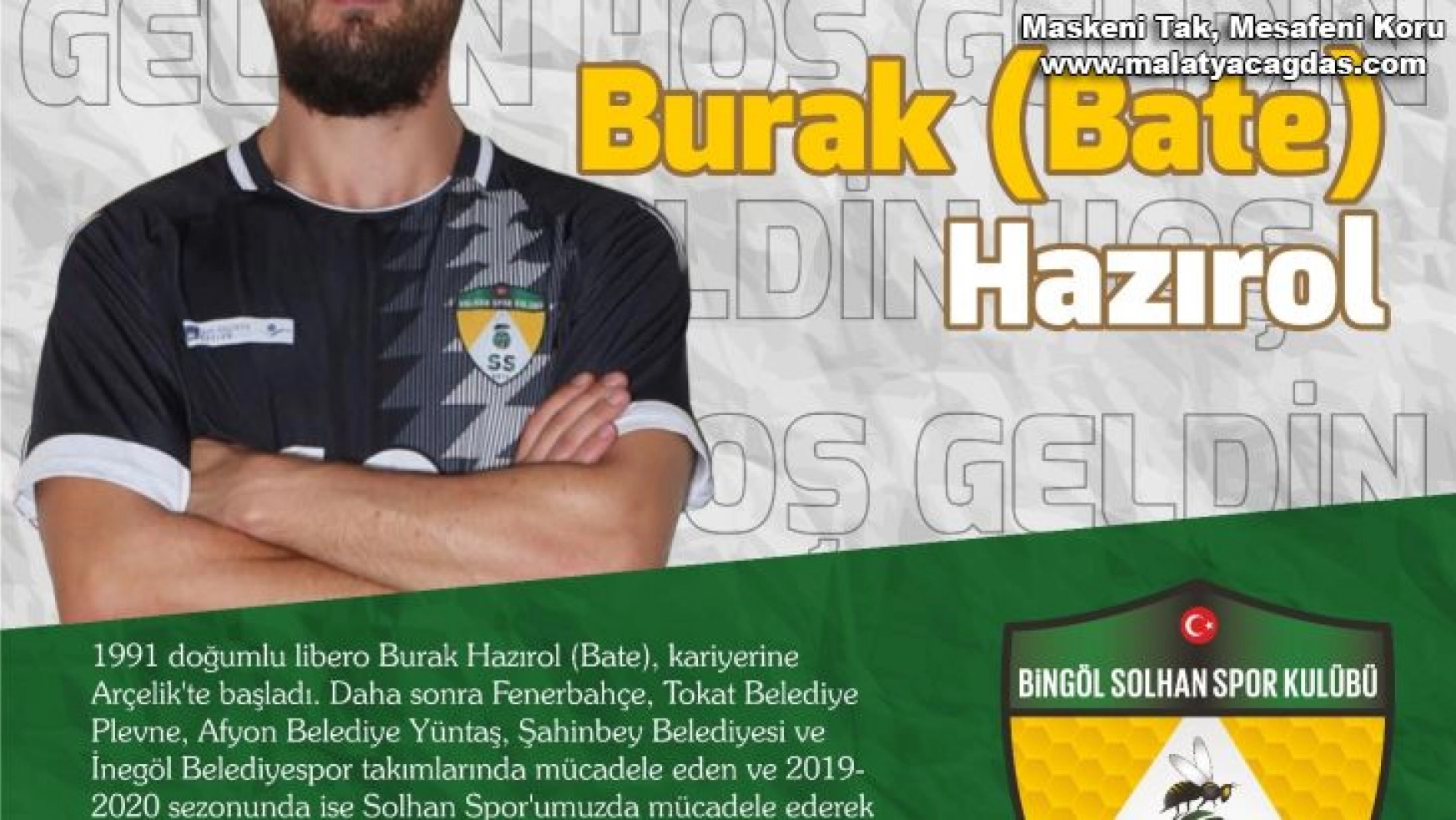 Efeler Ligi'nden Bingöl Solhanspor'a iki transfer