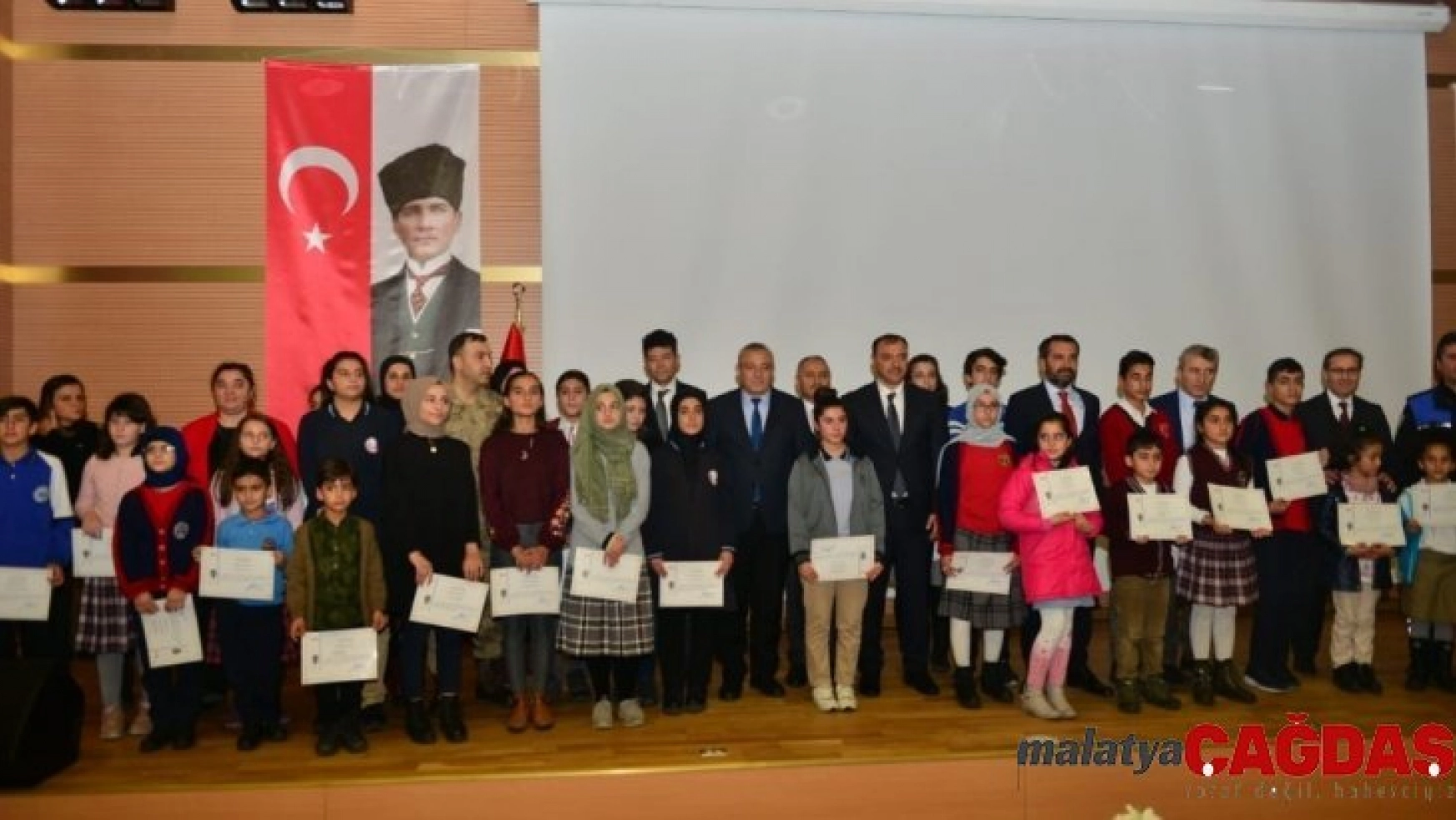 Elazığ'da 'Duyarlı Çocuklarla Güvenli Gelecek' projesi ödül töreni