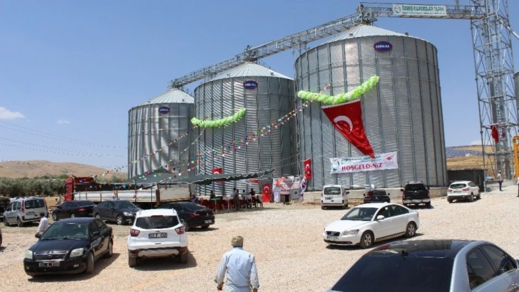 Elazığ da 1,5 milyonluk silo yatırımı açıldı