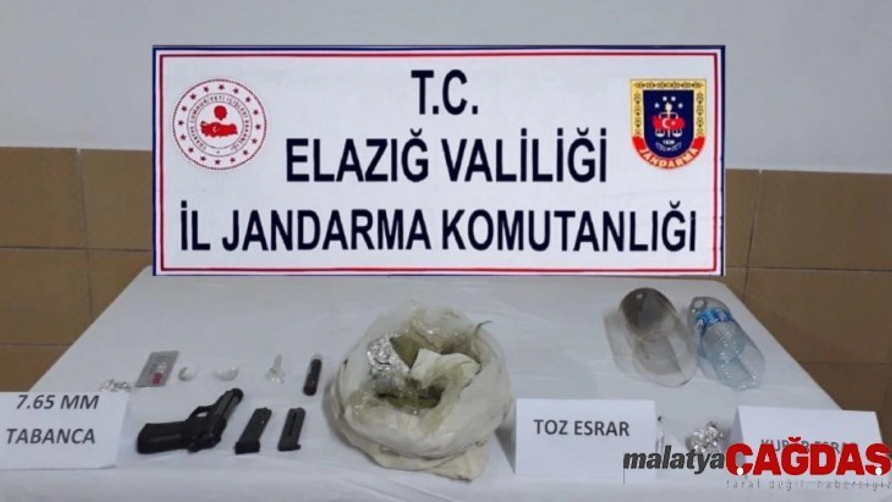 Elazığ'da uyuşturucu operasyonu:1 şüpheli yakalandı