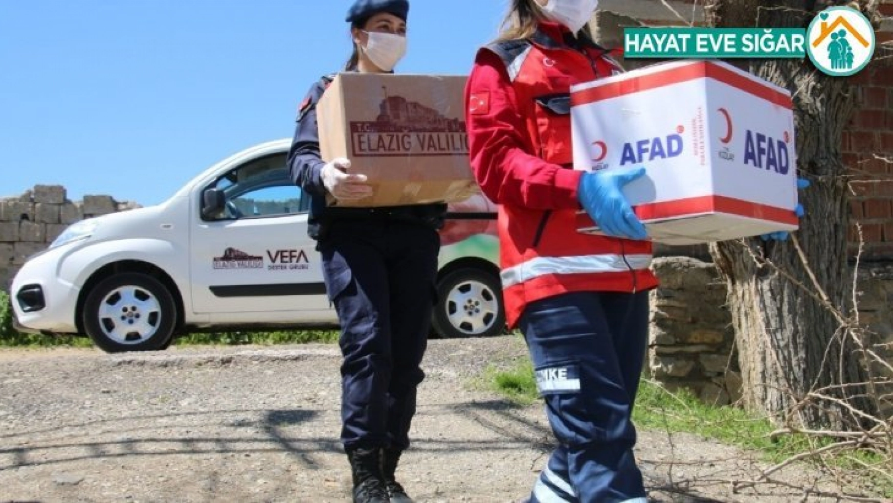 Elazığ'da Vefa Sosyal Destek Grubu 151 bin talebi yerine getirdi