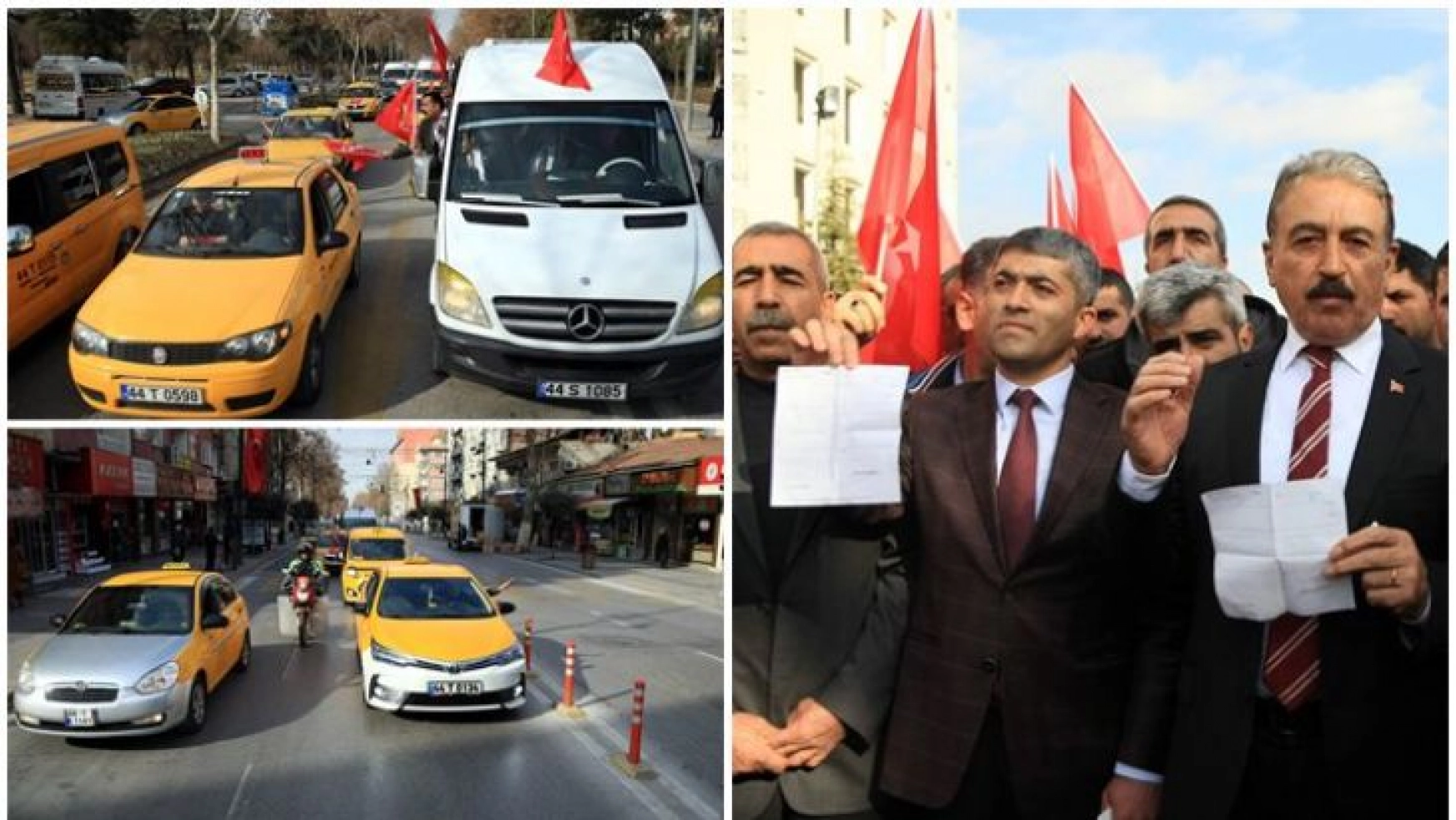 Şoförlerden Zeytin Dalı Harekatı'na destek