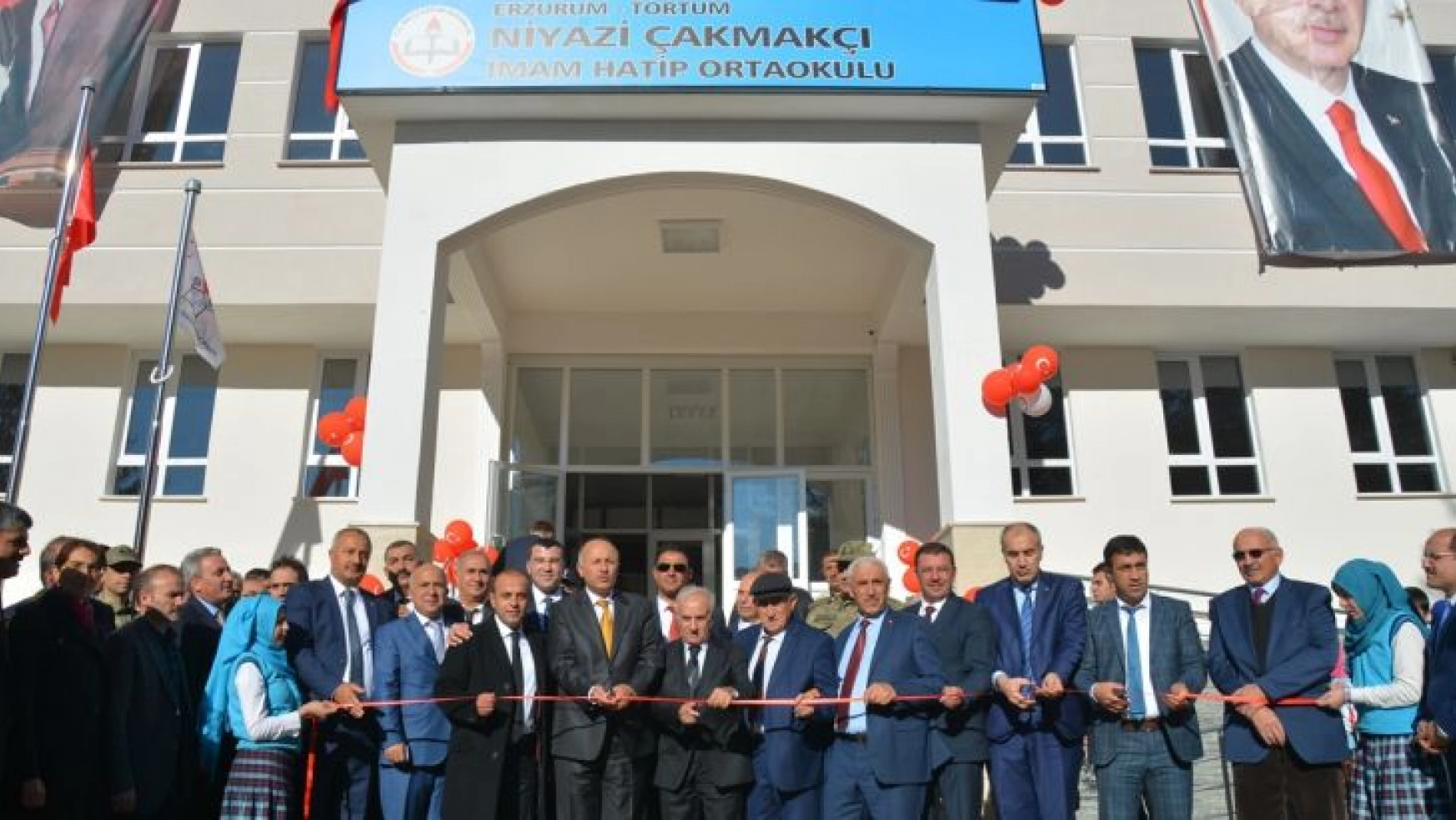 Erzurum'da okul açılışı