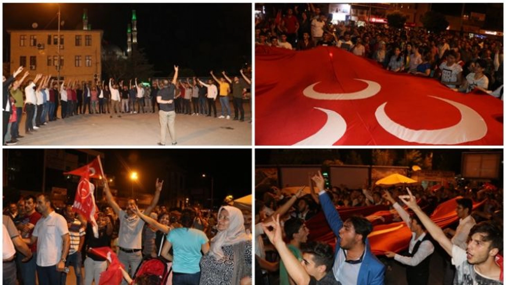 Iğdır'da MHP'liler seçim sonucunu kutladı