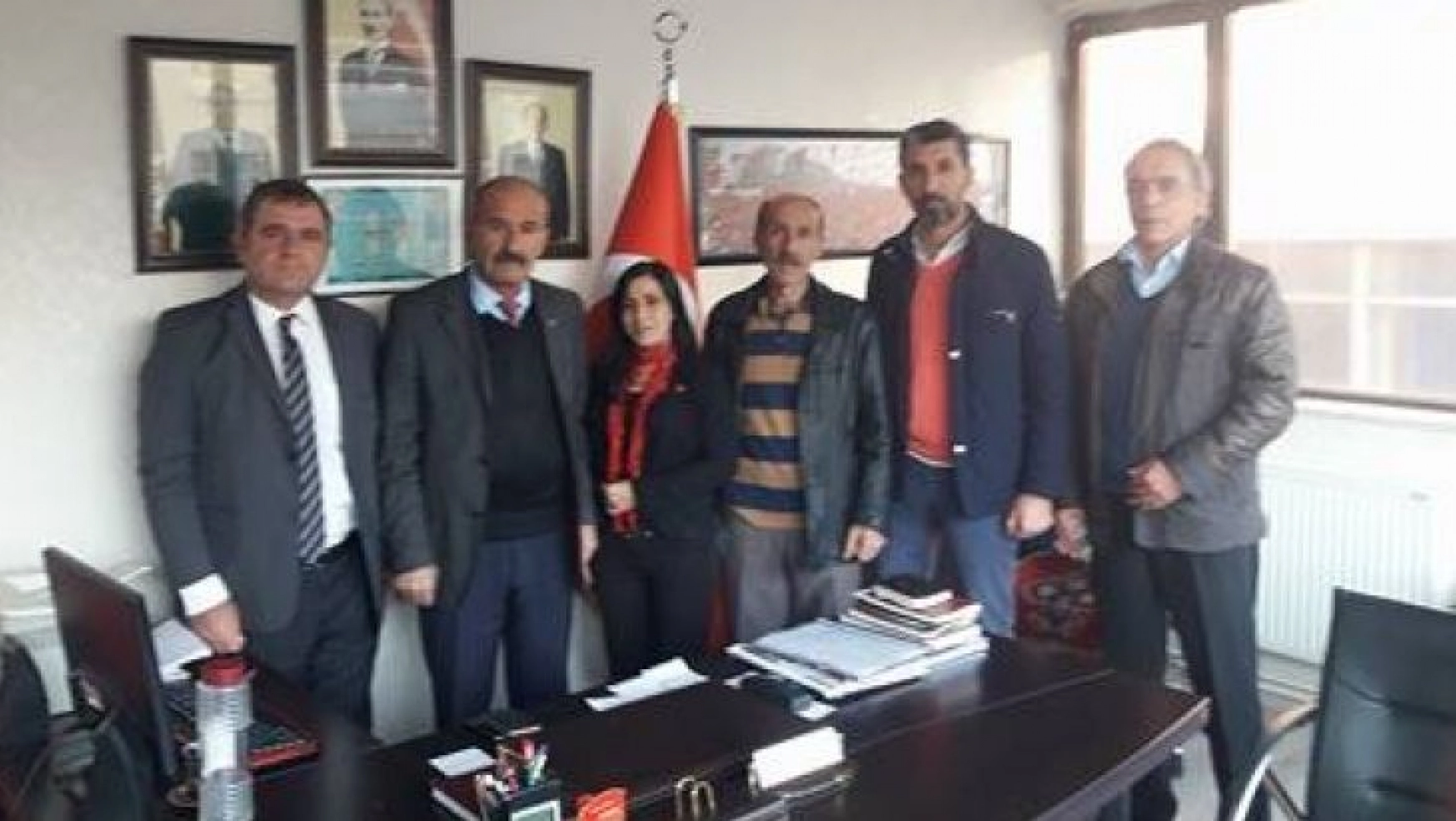 Bimyad MHP Yeşilyurt İlçe Başkanlığını ziyaret etti. 