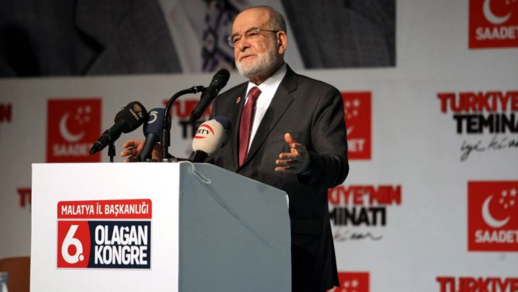 Saadet Partisi Genel Başkanı Karamollaoğlu, Malatya'da