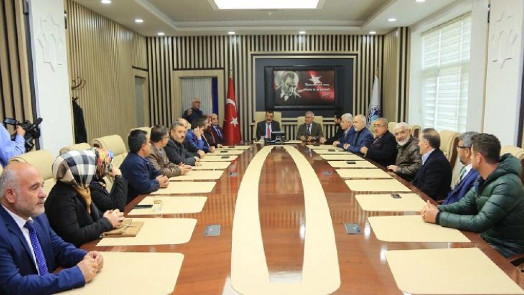 Başkan Güder, Başkan Gürkan'ı Ziyaret Etti