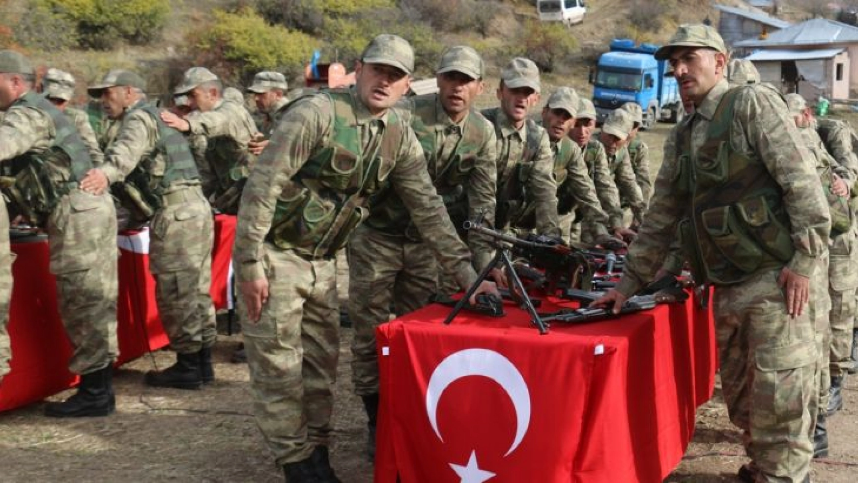 Erzurum'da 30 güvenlik korucusunun yemin töreni