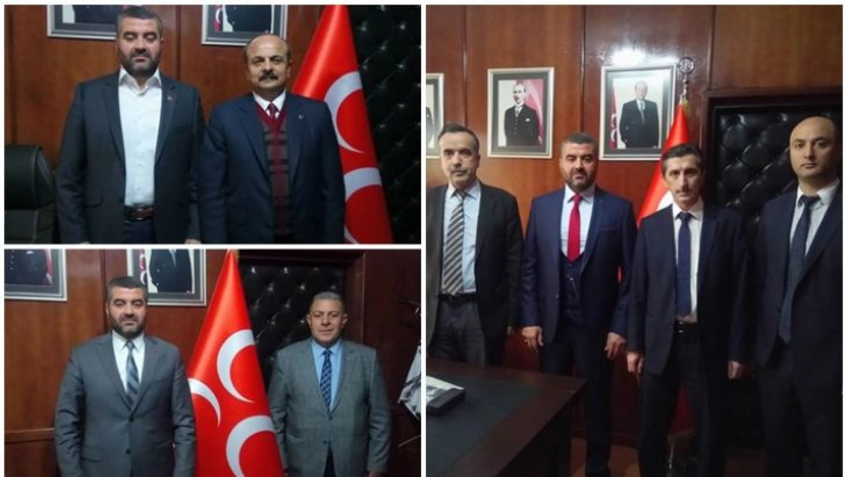 Birlik Bölge Başkanı Bayram'dan Avşar'a Ziyaret