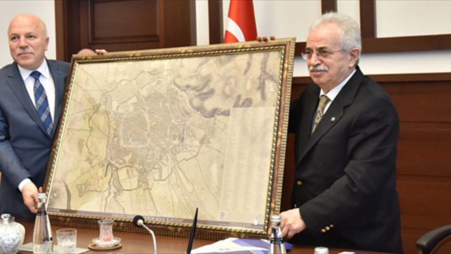 Erzurum'un tarihine ışık tutacak harita