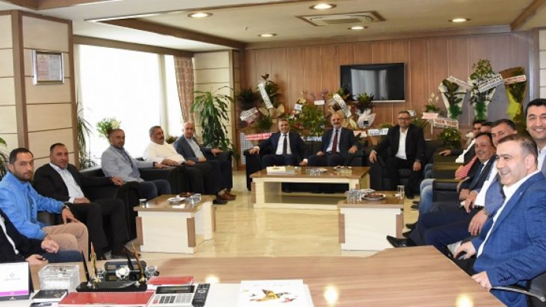 Müsiad Heyetinden, Başkan Sadıkoğlu'na Hayırlı Olsun Ziyareti